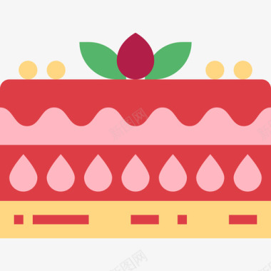 蛋糕晚餐2平的图标图标
