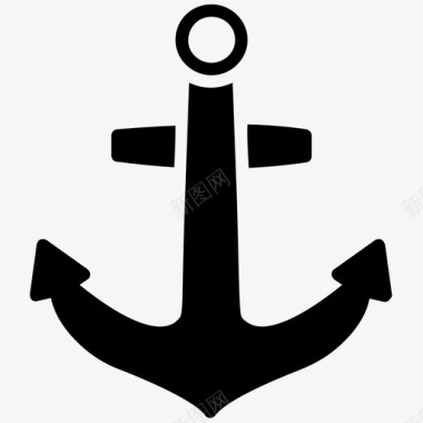 锚船锚船设备图标图标