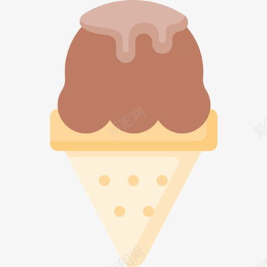 冰淇淋快餐70无糖图标图标