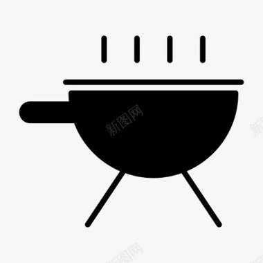 烧烤烹饪菜肴图标图标