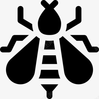 蜜蜂园艺83填充图标图标