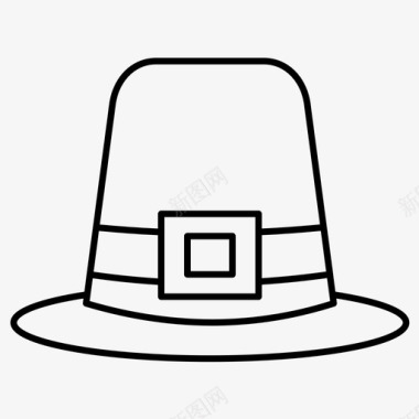 帽子魔术帽魔术师图标图标