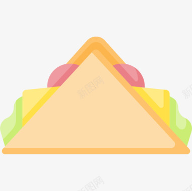 三明治野餐55平的图标图标