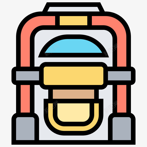 自动存储塔自动售货机4线性颜色图标svg_新图网 https://ixintu.com 存储塔 线性 自动 自动售货机 颜色