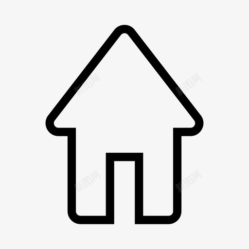 房屋建筑物房产图标svg_新图网 https://ixintu.com 住宅 多媒体图标 建筑物 房产 房屋 物业