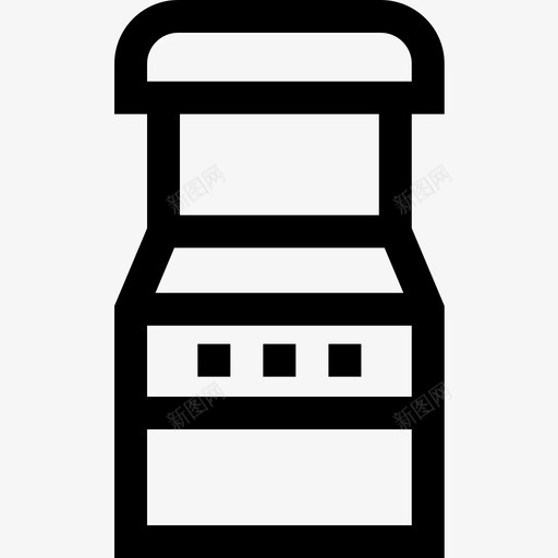 街机游戏虚拟现实72线性图标svg_新图网 https://ixintu.com 游戏 线性 虚拟现实 街机