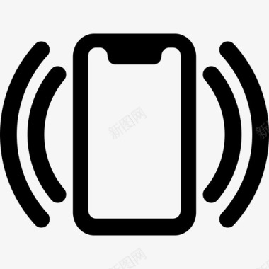 铃声电话和手机图标图标
