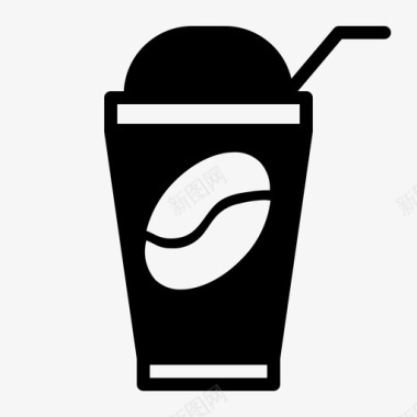 咖啡杯咖啡因卡布奇诺图标图标