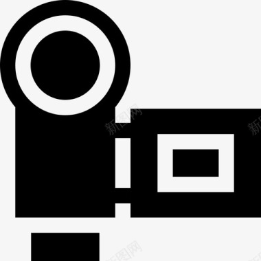 相机电影工业22填充图标图标