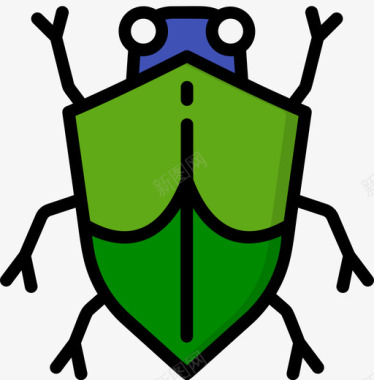 虫虫1线色图标图标