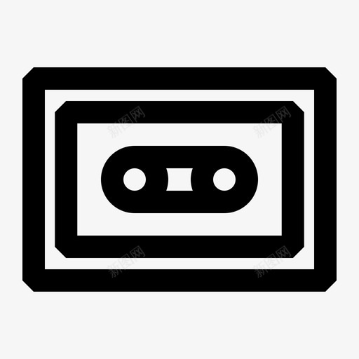 磁带音乐录音机图标svg_新图网 https://ixintu.com 声音 录音机 磁带 音乐 音乐平板