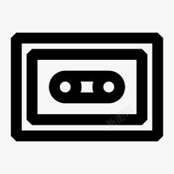 音乐平率磁带音乐录音机图标高清图片