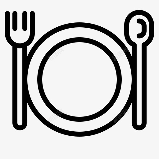 晚餐送餐66直系图标svg_新图网 https://ixintu.com 晚餐 直系 送餐