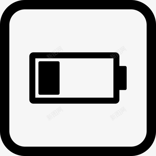 低电量充电状态图标svg_新图网 https://ixintu.com 充电 状态 电量 通用