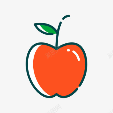 苹果环境12线性颜色图标图标