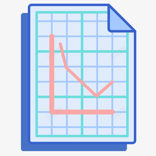 图表返校100线性颜色图标svg_新图网 https://ixintu.com 图表 线性 返校 颜色