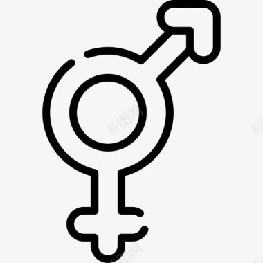 性别世界骄傲日5直系图标图标