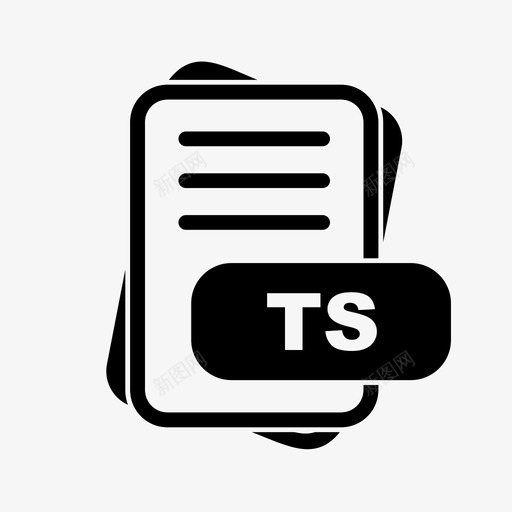 ts文件扩展名文件格式文件类型集合图标包svg_新图网 https://ixintu.com ts文件扩展名 文件格式 文件类型集合图标包