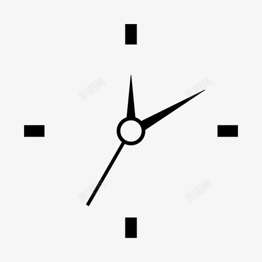 股票时钟时间图标svg_新图网 https://ixintu.com 时钟 时间 时间和指南针 股票 计时器