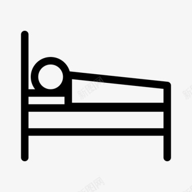 睡觉小睡晚上图标图标