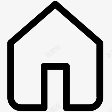 主页温馨的家房子图标图标
