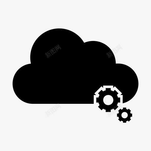生产力云创造力图标svg_新图网 https://ixintu.com 云 创造力 性能 效率 服务 生产力