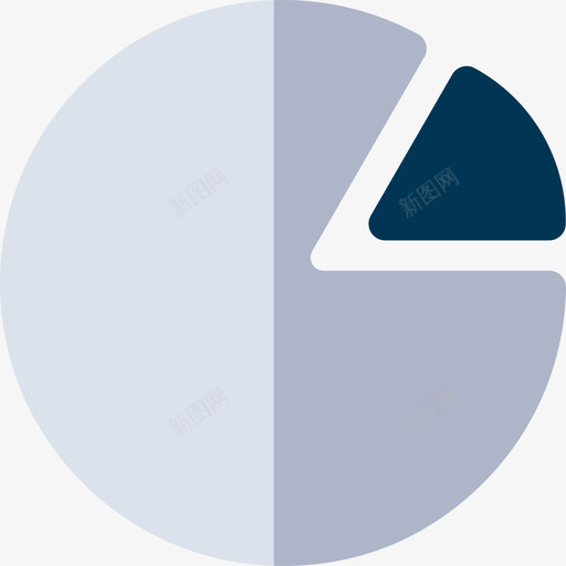 饼图市场营销147持平图标svg_新图网 https://ixintu.com 市场营销 持平 饼图