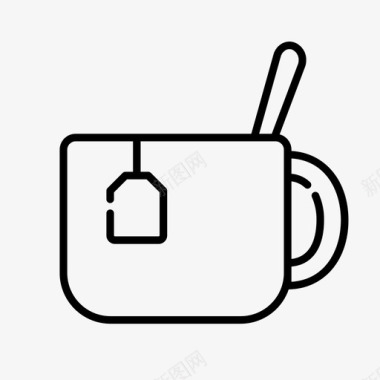 茶杯子热饮图标图标