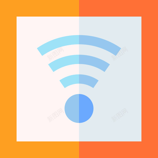 Wifi通信192平坦图标svg_新图网 https://ixintu.com Wifi 平坦 通信192