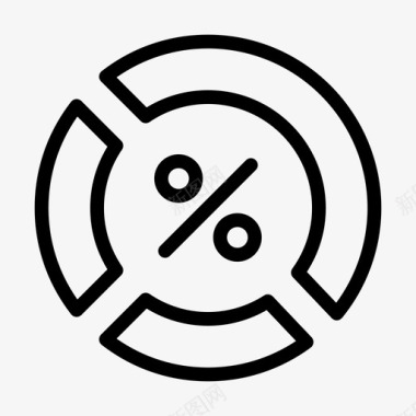 折扣图表优惠图标图标