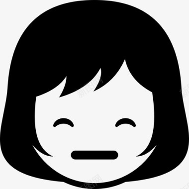 咧嘴笑表情脸图标图标