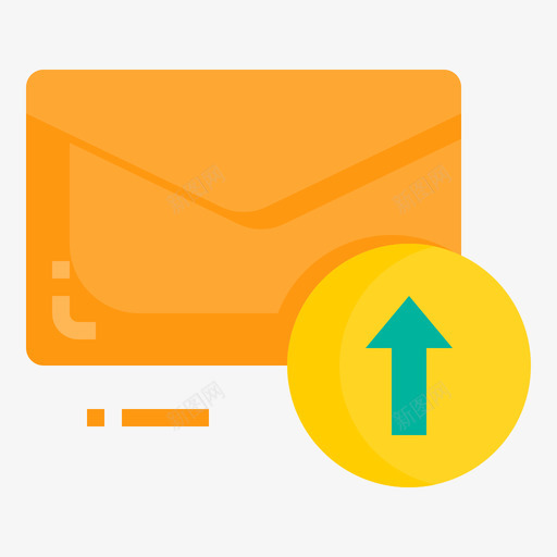 电子邮件68号邮件扁平图标svg_新图网 https://ixintu.com 68号 扁平 电子邮件 邮件