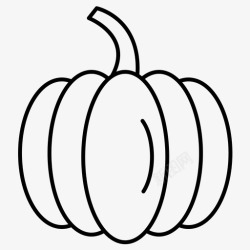 食物感恩节南瓜食物水果图标高清图片
