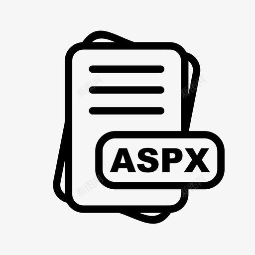 aspx文件扩展名文件格式文件类型集合图标包svg_新图网 https://ixintu.com aspx 图标 扩展名 文件 格式 类型 集合