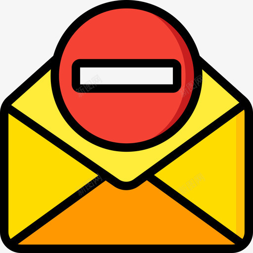电子邮件电子邮件操作4线颜色图标svg_新图网 https://ixintu.com 电子邮件 电子邮件操作4 线颜色