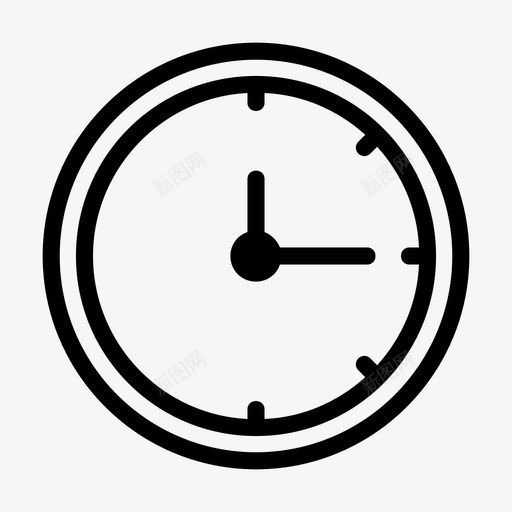 时钟事件时间表图标svg_新图网 https://ixintu.com 事件 手表 时钟 时间 时间表 物流线符号