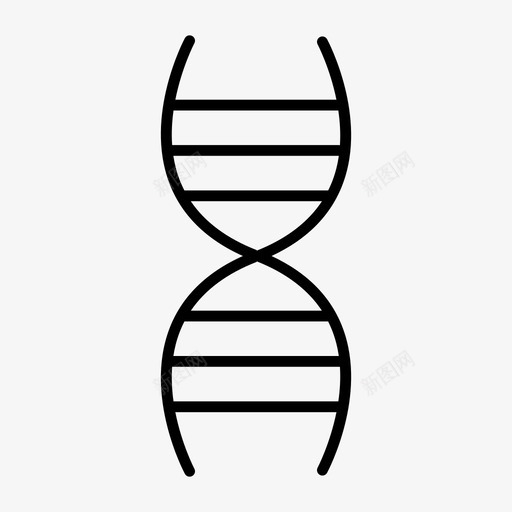 dna生物学双螺旋图标svg_新图网 https://ixintu.com dna 医学 图标 生物学 科学 螺旋 遗传学