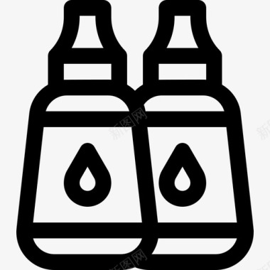 酱汁快餐68直系图标图标