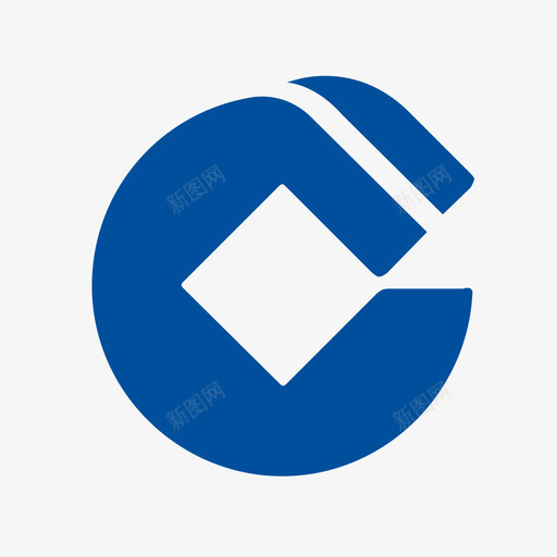 建设银行logosvg_新图网 https://ixintu.com 建设银行logo