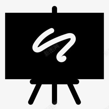 画布教育学校图标图标