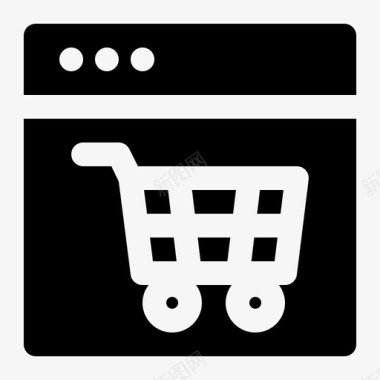 商店市场搜索引擎优化图标图标