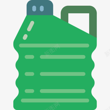 煤气罐容器3扁平图标图标