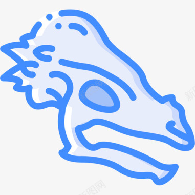 厚头龙侏罗纪4蓝色图标图标