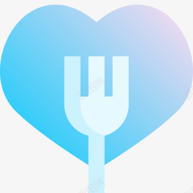 推荐食物136号餐厅蓝色图标图标