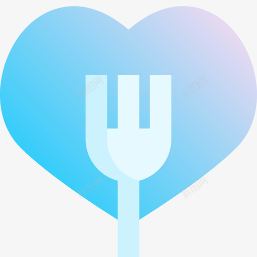 推荐食物136号餐厅蓝色图标svg_新图网 https://ixintu.com 136号餐厅 推荐食物 蓝色