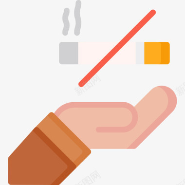 禁烟治疗11号平淡图标图标