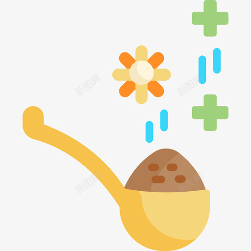 草药替代药物20扁平图标svg_新图网 https://ixintu.com 扁平 替代 草药 药物