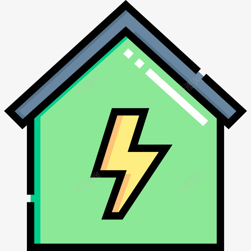 房屋电工工具和元件10线颜色图标svg_新图网 https://ixintu.com 元件 工具 房屋 电工 颜色
