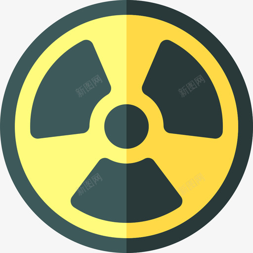 辐射核能6平坦图标svg_新图网 https://ixintu.com 平坦 核能6 辐射