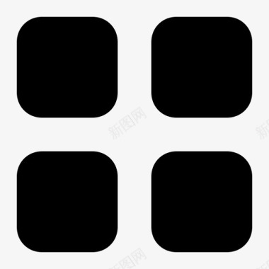 菜单移动ui字形图标图标